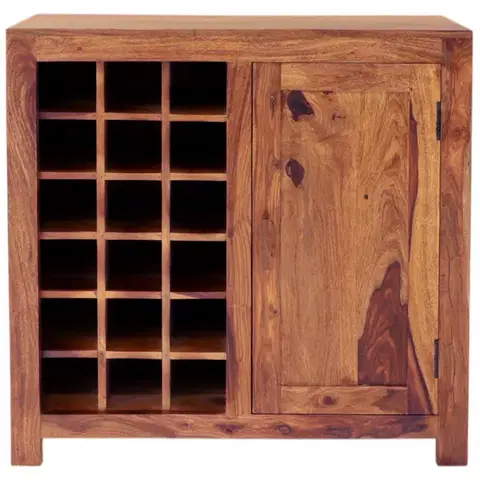 Barová skriňa 90x90x45 Kali indický masív palisander