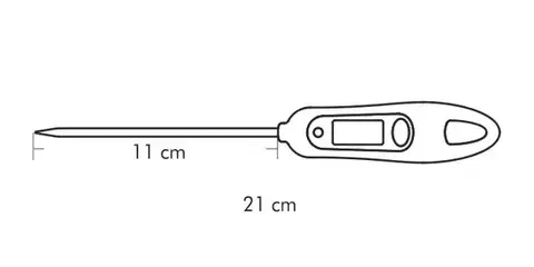 Tescoma teplomer digitálny PRESTO biela