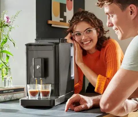 »Esperto2 Caffè« plnoautomatický kávovar, Granite Black