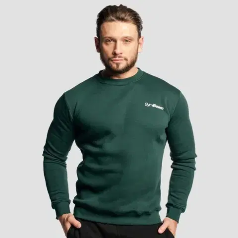 GymBeam Mikina Basic Jumper Pine  L