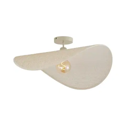 Moderné stropné svietidlo béžové 65 cm - Hat