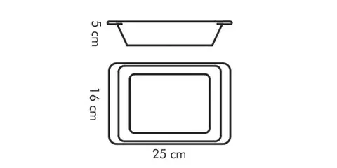 Tescoma miska na zapekanie obdĺžniková GUSTO 25x16 cm