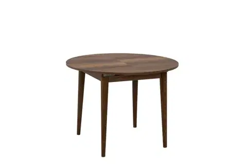 Jedálenský set s rozkladacím stolom a stoličkami (5 kusov) Vina 1053 - Anthracite, Walnut