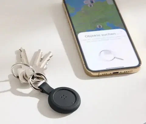 Smart Tracker s príveskom, čierny