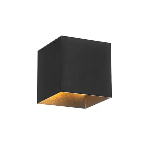 Vonkajšia nástenná lampa čierna so stmievacím svetlom a senzorom na solárny pohon - Charlotte