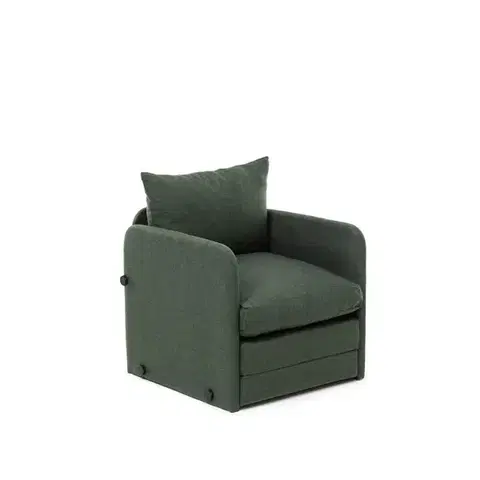Rozkladacie kreslo Saga Single - Green