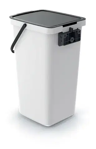 Odpadkový kôš SELECT 25 l popolavo šedý
