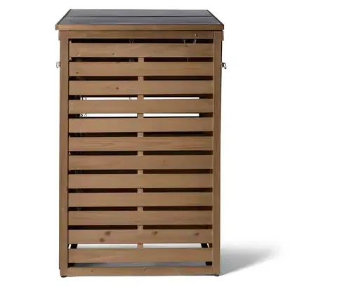 Dvojitý box na smetný kôš s univerzálnymi možnosťami umiestnenia, 2x 240 l