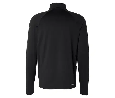 Športové termotričko »Half Zip«, čierne
