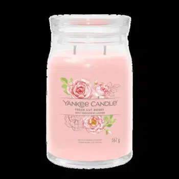 Sviečka veľká Yankee candle Fresh Cut Roses