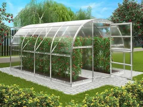 Skleník GLADUS polykarbonát 4 mm Lanitplast