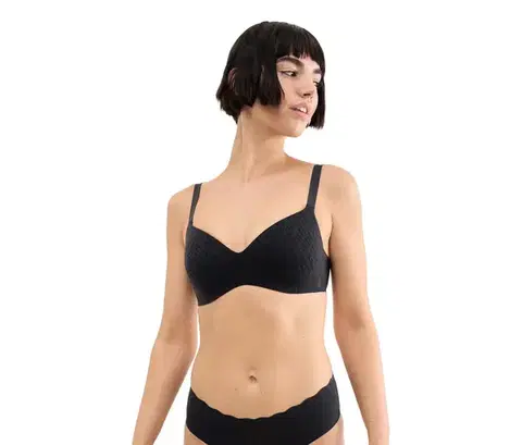 Podprsenka sloggi ZERO Feel Bliss THE UP Tshirt Bra, čierna