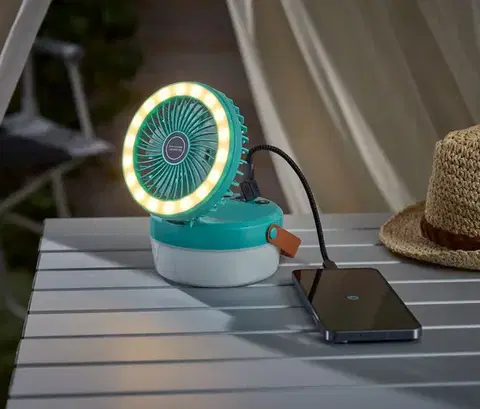 LED ventilátor 2 v 1