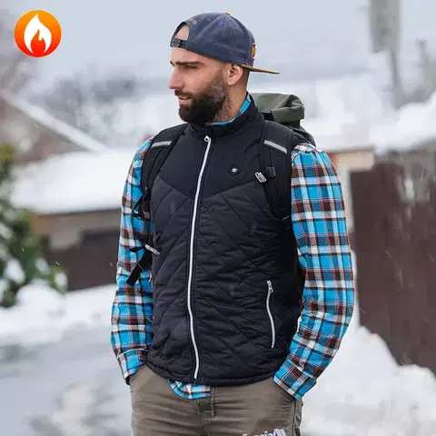 inSPORTline Electronics WARMhim čierna - M