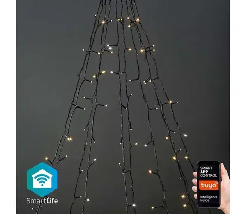  SmartLife LED Wi-Fi Teplá až studená biela 200 LED 10 x 2 m Android/IOS WIFILXT02W200