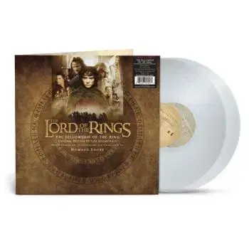 Soundtrack (Howard Shore) - The Lord Of The Rings: Fellowship Of The Rings (Palantir Clear) 2LP - Howard Shore