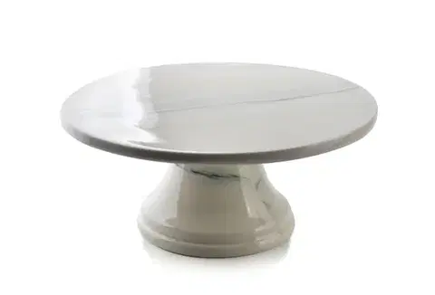Porcelánový podnos LOUISE GREY Patera 25 cm biely
