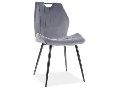 Jedálenská stolička ARCO VELVET Signal
