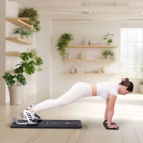 Pilates reformer inSPORTline Trancer Basic Farba čierna