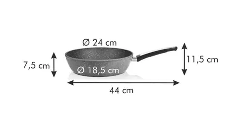 Tescoma panvica hlboká i-PREMIUM Stone ø 24 cm