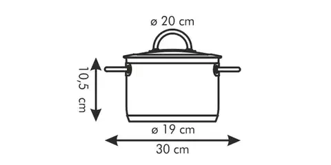 Tescoma kastról VISION s pokrievkou ø 20 cm, 3.0l