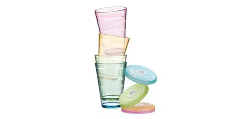 Tescoma džbán myDRINK 2.5 l, 4 poháre s viečkom modrá