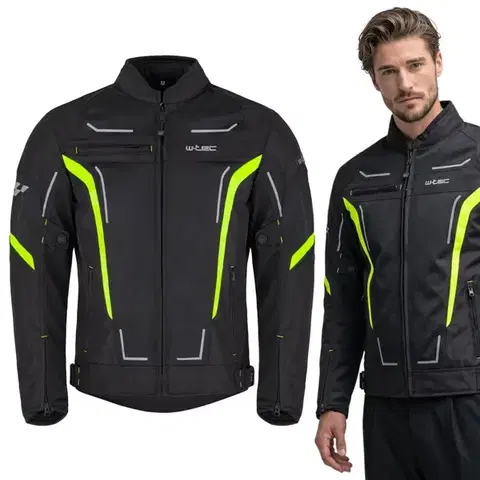 W-TEC Mirelio čierna-fluo - XXL