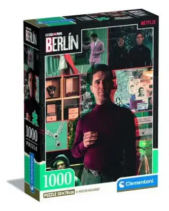 Puzzle Berlin 1000 compact Clementoni