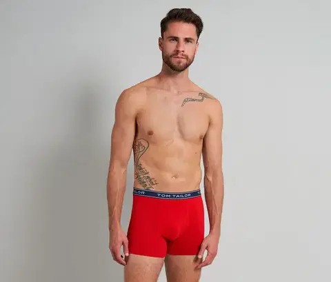 Boxerky Tom Tailor »Buffer«, 3 ks, viacfarebné