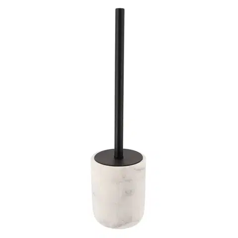 WC kefa s nádobou Everist Marble čierna/mramorová
