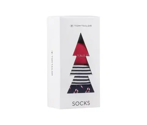 Ponožky Tom Tailor »Xmas Box«, 4 páry