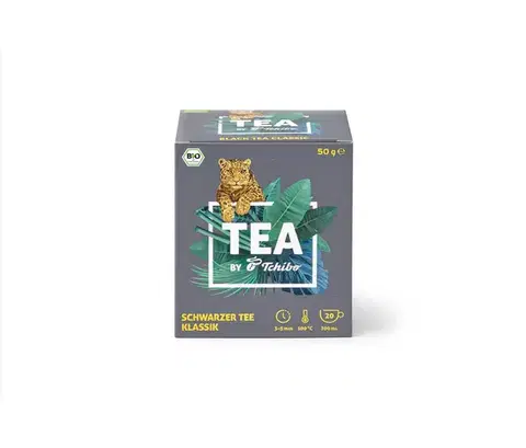 TEA by Tchibo Bio čierny čaj Klassik - 8 x 20