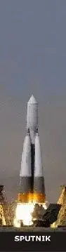 (B) 3D záložka Russian R-7 Rockets