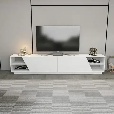 Televízny stolík Rhodes White