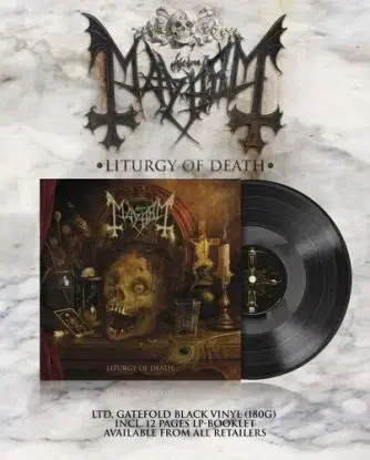 Mayhem - Liturgy Of Death LP - Mayhem