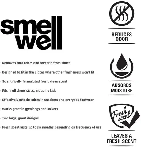 SMELL WELL Deodorizér SmellWell Black Zebra