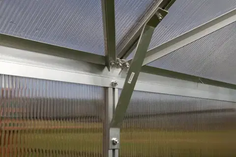 Skleník URANUS 8300 polykarbonát čierny Dekorhome