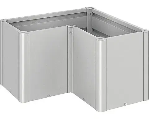 Biohort Hrantík BIOHORT Belvedere L 103 x 103 x 61 cm (strieborná metalíza)