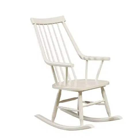 Dekoria Hojdacie kreslo Henry white, 54 x 44 x 114 cm