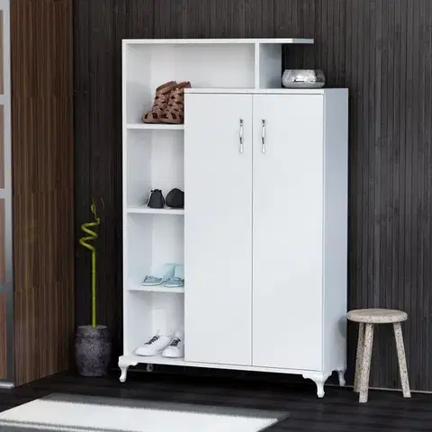 Viacúčelová skrinka Sanat - White