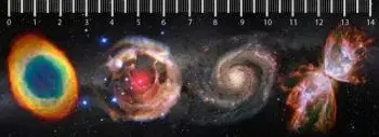 3D pravítko Galaxie