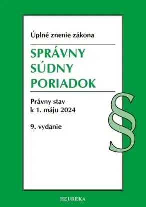 Správny súdny poriadok. Úzz, 9. vydanie, 5/2024