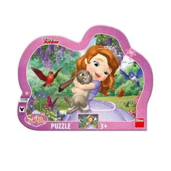 Puzzle Sofia a zvieratká 25 Dino