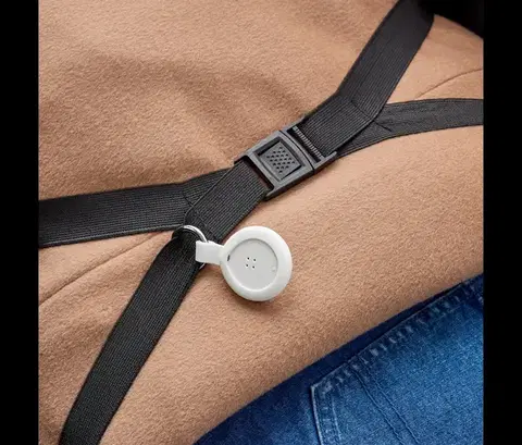 Smart Tracker s príveskom, biely