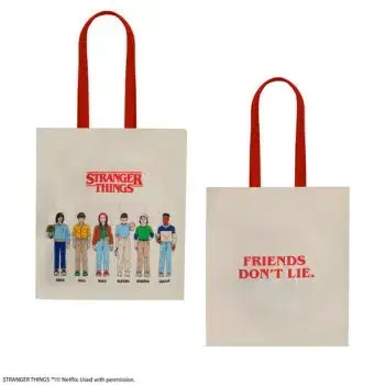 Plátená taška Stranger Things – Friends Don’t Lie - FAME BROS