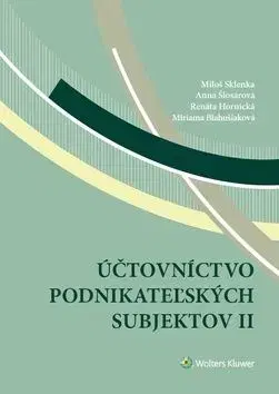 Účtovníctvo podnikateľských subjektov II 2. vydanie