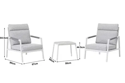 DOPPLER Hliníkový set HARWEY pre 2 osoby