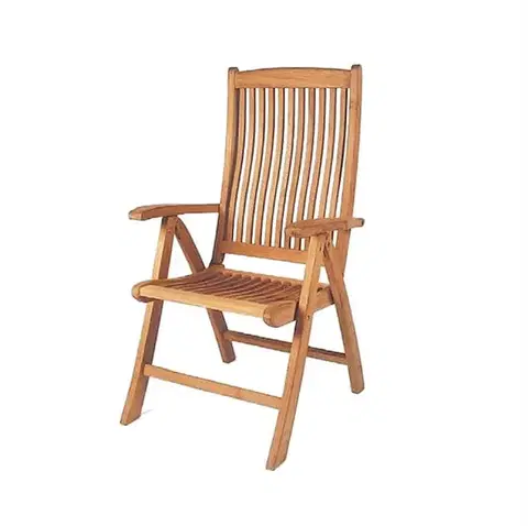Záhradné polohovateľné kreslo RIVIERA (teak)