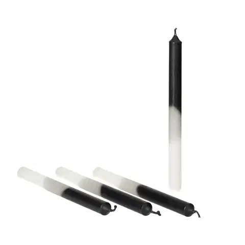 Dekoria Sada sviečok Triple 4 ks, 2 x 25 cm