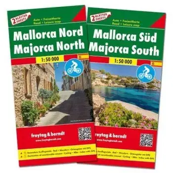 Mallorca 1:50 000 Set 2 mapy
